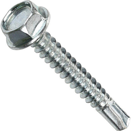  Саморез шестигр./гл. со сверлом оц. 5,5 х 19 мм DIN 7504 K 