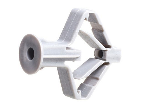  Дюбель для пустотелых конструкций (бабочка) 10х50 мм (6 шт в зип-локе) STARFIX 