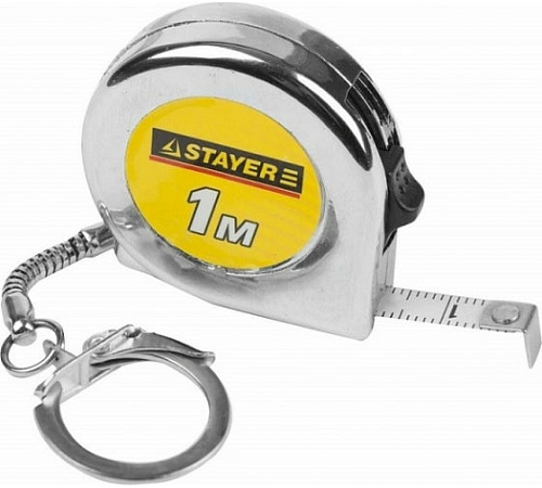  Рулетка-брелок STAYER MINI 1м / 6мм 