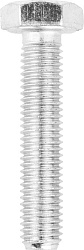  Болт с шестигранной головкой М10x50мм, ГОСТ 7798-70, кл.пр. 5.8, оцинк., 5кг ЗУБР "МАСТЕР" 