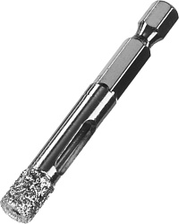  Cверло алмазное универсальное, технология ВВС, d=8 мм, хвостовик HEX 1/4", ЗУБР Профессионал 