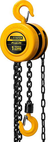  Таль цепная "PROLift" шестеренная, 1т/2,5м, STAYER Profi 4308-1 