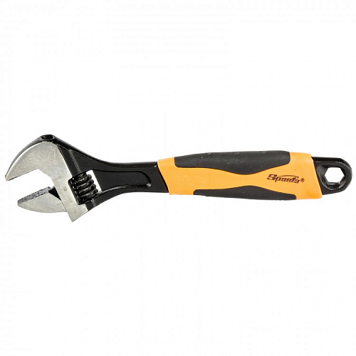  Ключ разводной 250 мм, двухкомпонентная рукоятка // SPARTA 