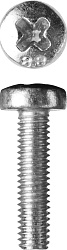  Винт DIN 7985, М3x16 мм, кл.пр. 4.8, оцинкованный, 5кг ЗУБР "МАСТЕР" 