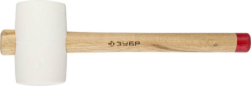  Белая резиновая киянка ЗУБР 340 г 