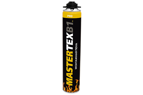  Пена пистолетная MASTERTEX B1 PRO огнеупорная 750 МЛ 12 53452 