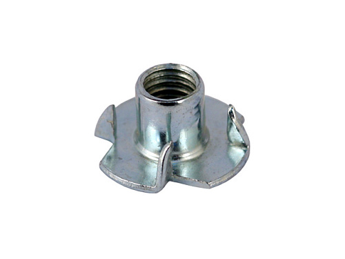  Гайка М6/9 врезная, цинк, DIN 1624 (10 шт в зип-локе) STARFIX 