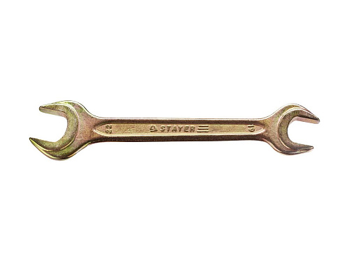  Ключ STAYER "MASTER" гаечный рожковый, 19х22мм 