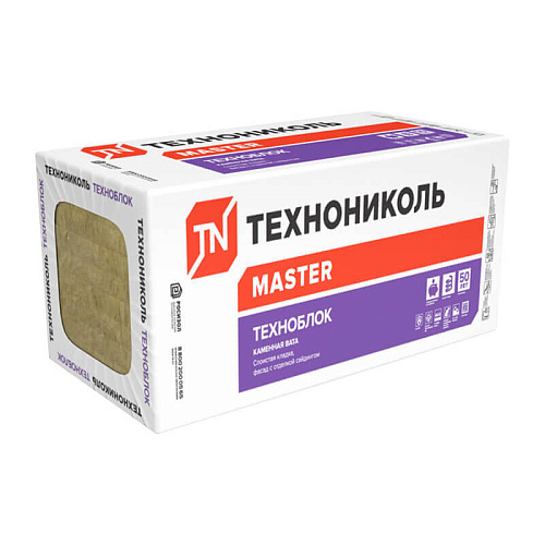  Утеплитель Технониколь Техноблок Стандарт 1200х600х50 мм, 8 шт 