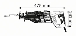 Пила сабельная "Bosch" GSA 1300 PCE 0.601.64E.200 