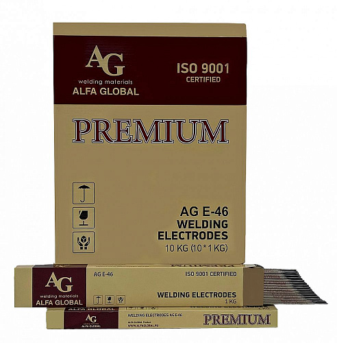  Электроды AG E-46 PREMIUM   d= 5,0*350  5,0кг 