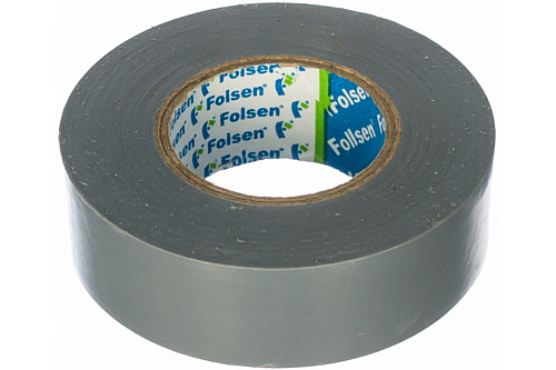  Folsen Изоляционная лента 19мм x 20м, серая 012506 