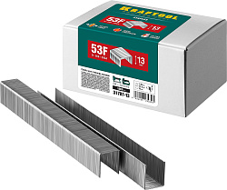  KRAFTOOL 13  мм скобы для степлера плоские тип 53F, 5000 шт 