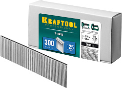  Гвозди для нейлера 25 мм тип 300, 5000 шт KRAFTOOL 