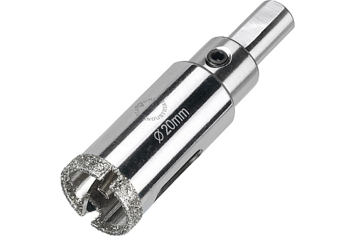  Коронка алмазная по керамограниту и керамике с центрирующим сверлом 16 мм Diamond Industrial DIDCSC0 