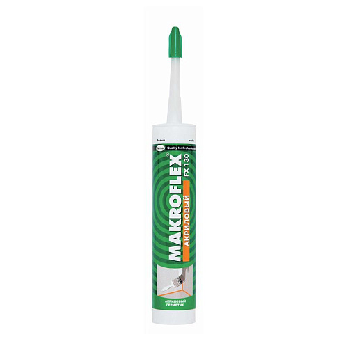  Герметик акриловый Makroflex FX130, белый (450 г) 