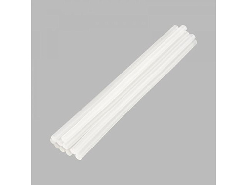  Стержни клеевые d=7 мм, 200 мм, прозрачные, (10 шт./уп.) REXANT 