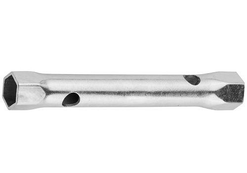  Ключ торцовый ЗУБР "МАСТЕР", трубчатый двухсторонний, прямой, 8х10мм 