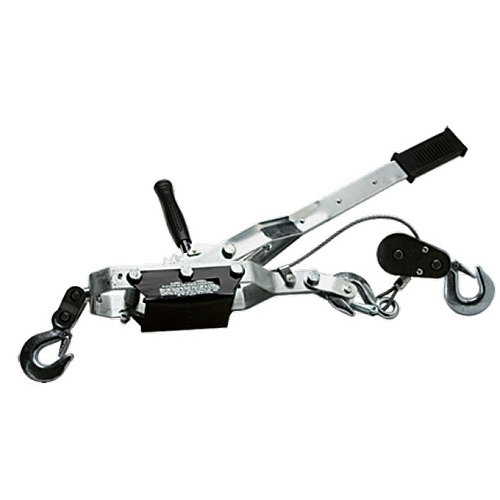  Лебедка рычажная, тяга - 2 т, подъем - 0,8 т, двойное храповое колесо// MATRIX 