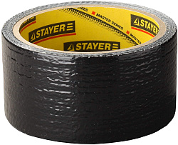  Лента STAYER "MASTER" "UNIVERSAL" клейкая,армированная, влагостойкая. 48мм х 10м, черный 