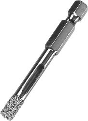  Cверло алмазное универсальное, технология ВВС, d=6 мм, хвостовик HEX 1/4", ЗУБР Профессионал 