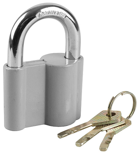  Замок навесной STAYER "MASTER" общего применения, дисковый механизм секрета, 55мм 