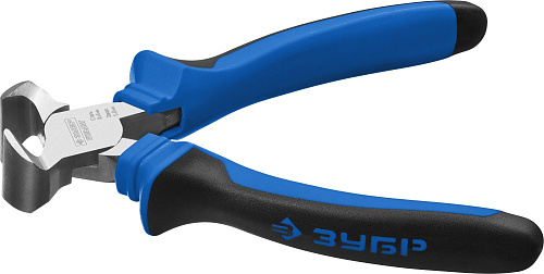  Торцовые кусачки Зубр БУЛЬДОГ особостойкое покрытие Н12Х1 никель/хром, 180мм, Профессионал 2201-7-18 