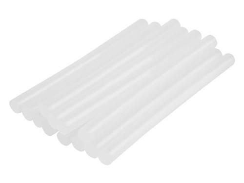  Стержни клеевые d=7 мм, L=100 мм, прозрачные (упак. 12 шт.) (блистер) REXANT 