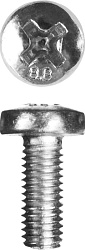  Винт DIN 7985, M5x12мм, кл.пр. 4.8, оцинкованный, 5кг ЗУБР "МАСТЕР" 