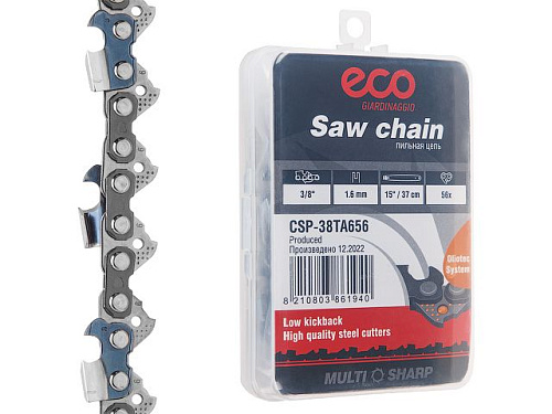  Цепь 37 см 15" 3/8" 1.6 мм 56 зв. 38TA (в пласт. боксе) ECO 