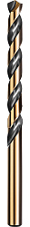  Сверло по металлу, COBALT-8, класс A, DIN 338, d=10 мм, HSS-Co(8%), KRAFTOOL 