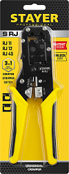  Кримпер универсальный, S-RJ, RJ45, RJ11/RJ12, STAYER Professional 