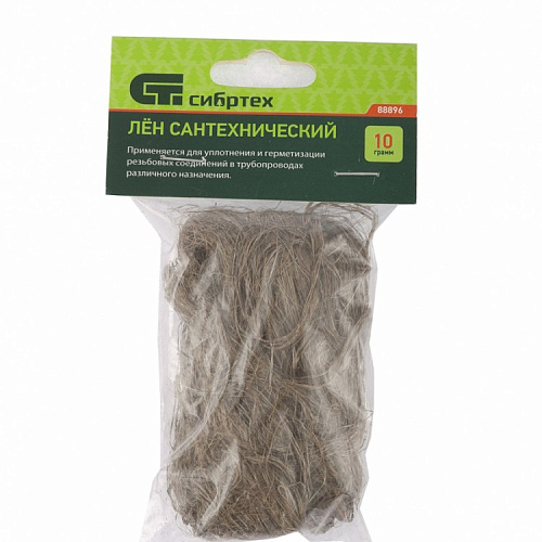  Лен сантехнический, 10 г // Сибртех 