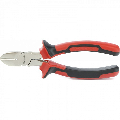  Бокорезы NICKEL, 180 мм, никелированные, двухкомпонентные рукоятки// MATRIX 