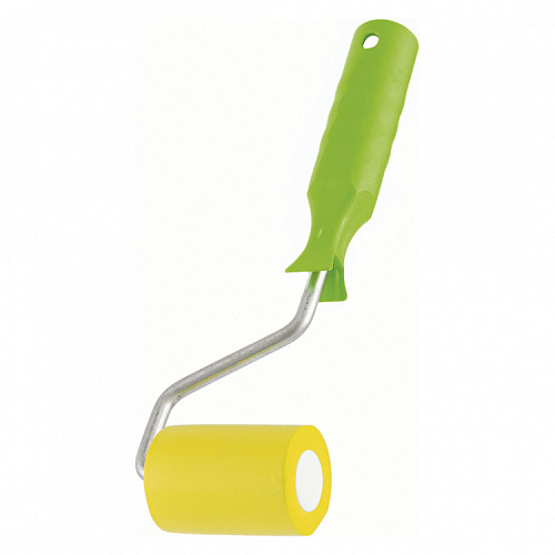  Валик прижимной резиновый с ручкой, 50 мм, D ручки - 6 мм// Сибртех 