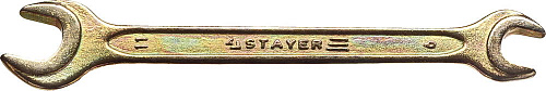  Ключ STAYER "MASTER" гаечный рожковый, 9х11мм 