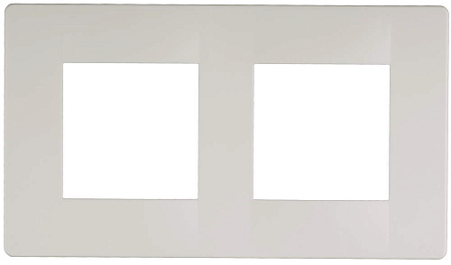  Панель СВЕТОЗАР накладная вертикальная, 2 гнезда 