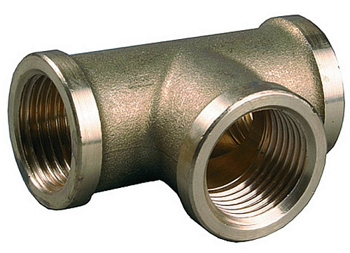  Тройник GENERAL FITTINGS латунь, г/г/г, 1" 