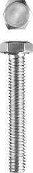  Болт ГОСТ 7798-70, М10 x 70 мм, 3 шт, кл. пр. 5.8, оцинкованный, ЗУБР 