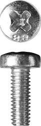  Винт DIN 7985, М3x10, кл.пр. 4.8, оцинкованный, 5кг ЗУБР "МАСТЕР" 