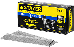 Гвозди тип 300, 35мм, особотвердые, 5000 шт, STAYER "PROFESSIONAL" 31530-35 