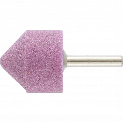  Шарошка абразивная, конус, 10x18x3,  F80, 3шт. //MATRIX 