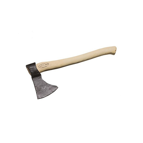  Топор 600 г, в сборе, кованый, деревянное топорище 420 мм таежный "Олень" (Труд) 