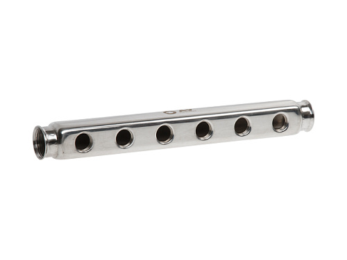  Коллектор 1/2" х 6 вых. односторонний, AV Engineering 