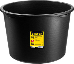  Таз строительный круглый, STAYER 90 л т. 