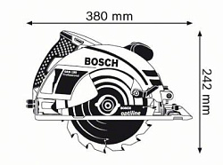 Пила дисковая "Bosch" GKS 190 0.601.623.000 