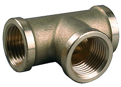  Тройник GENERAL FITTINGS латунь, г/г/г, 1" 