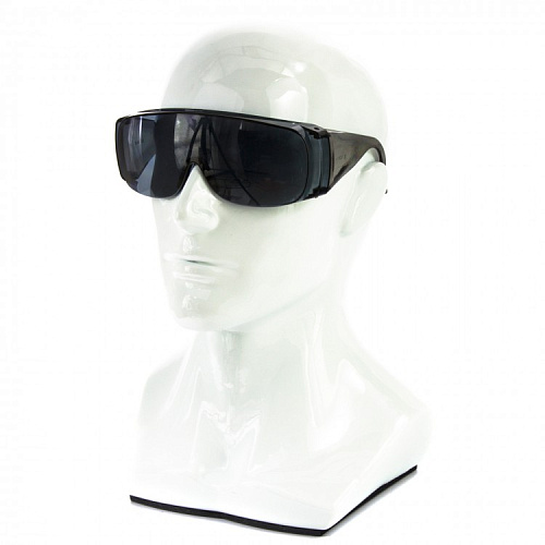  Очки защитные открытого типа, затемненные, ударопрочный поликарбонат // СИБРТЕХ 