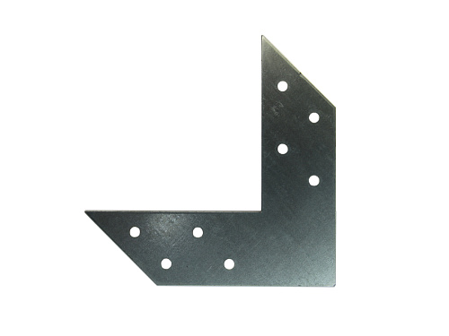  Угловой соединитель  оцинкованный 120х120х35 мм (100 шт), упак 