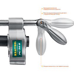  Струбцина трубная 3/4", PC-34-6 KRAFTOOL 